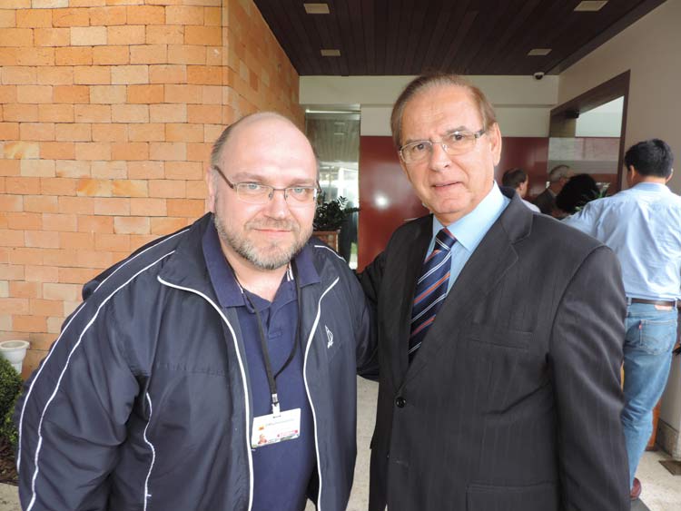 Claus Jensen e Moacir Pereira