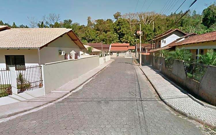 Rua Bruno Tolardo | Imagem: Google Maps (Street View) Set 2015