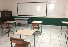 sala de aula vazia